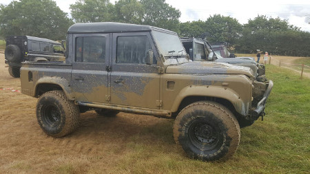 Land Rover Defender 110 Rock Sliders